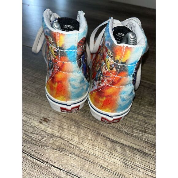Vans x One Piece Sk8-Hi Punk Hazard Skate Shoe Multicolour Size Womens 5 - Picture 4 of 8